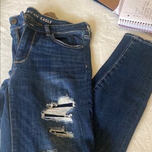 American Eagle Outfitters Women's Blue Jeans